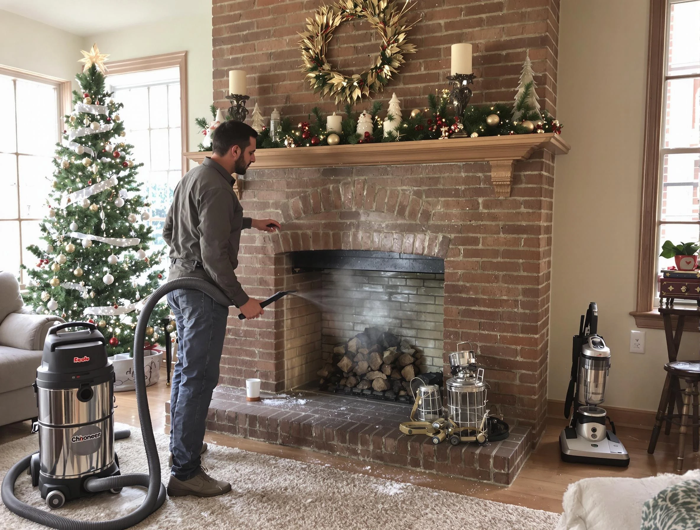 Fireplace Cleaning in Lawrence