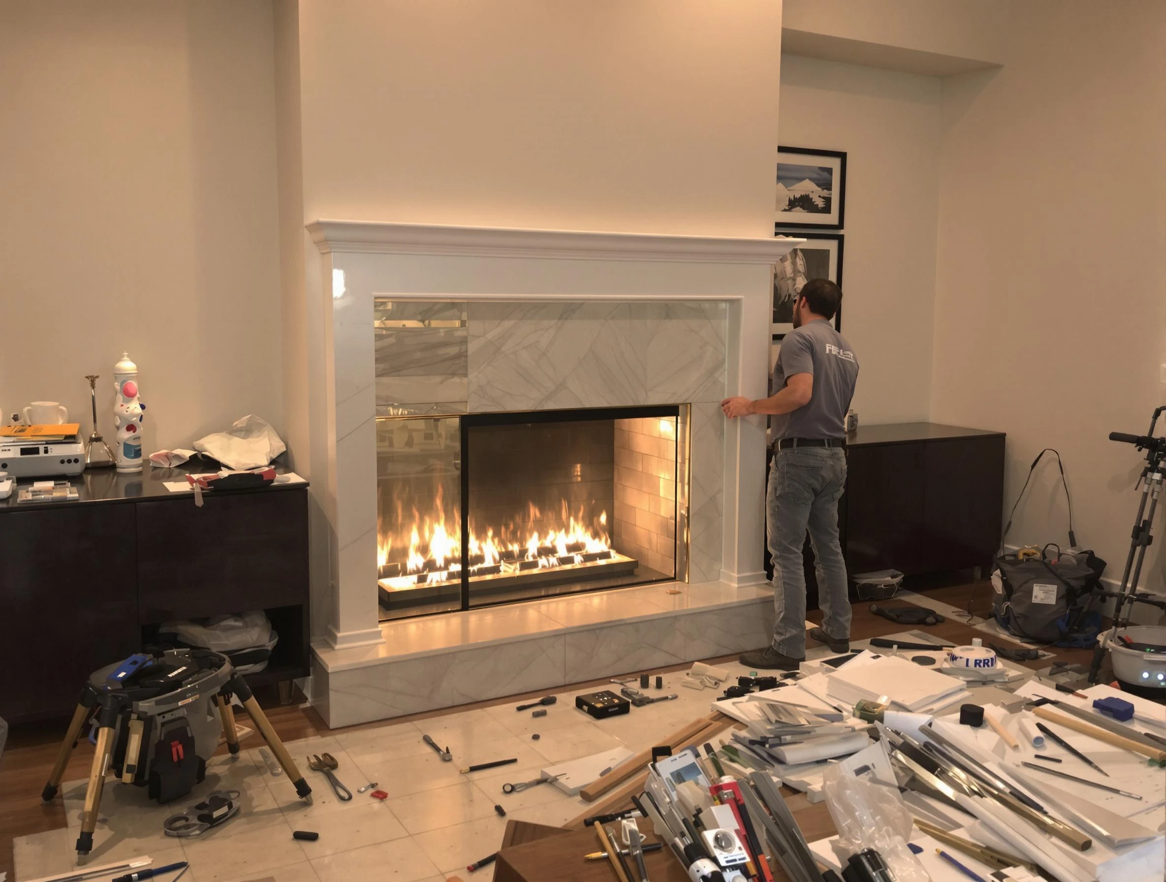 Fireplace Installation in Lawrence